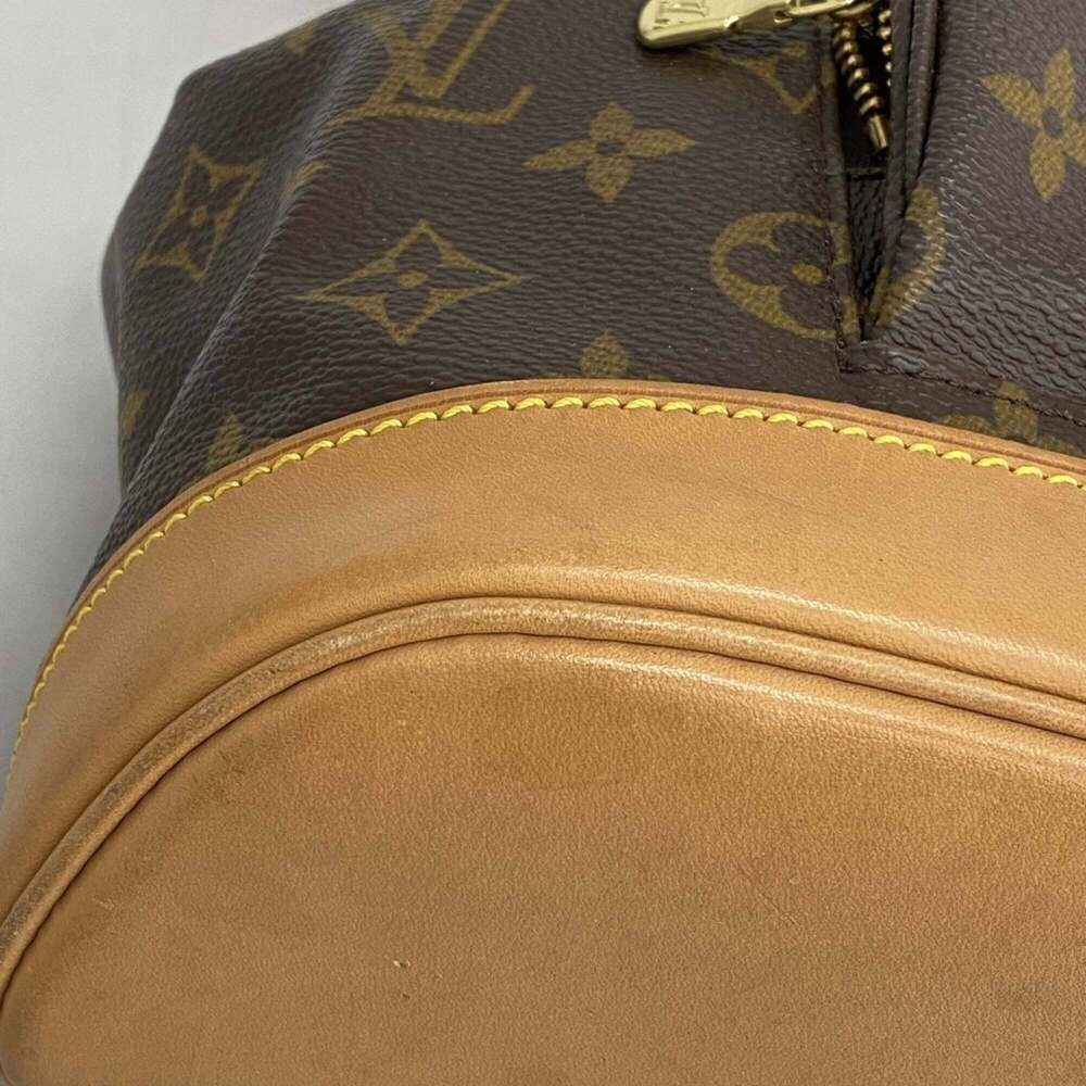 LOUIS VUITTON Brown Monogram Backpack - Picture 8 of 12